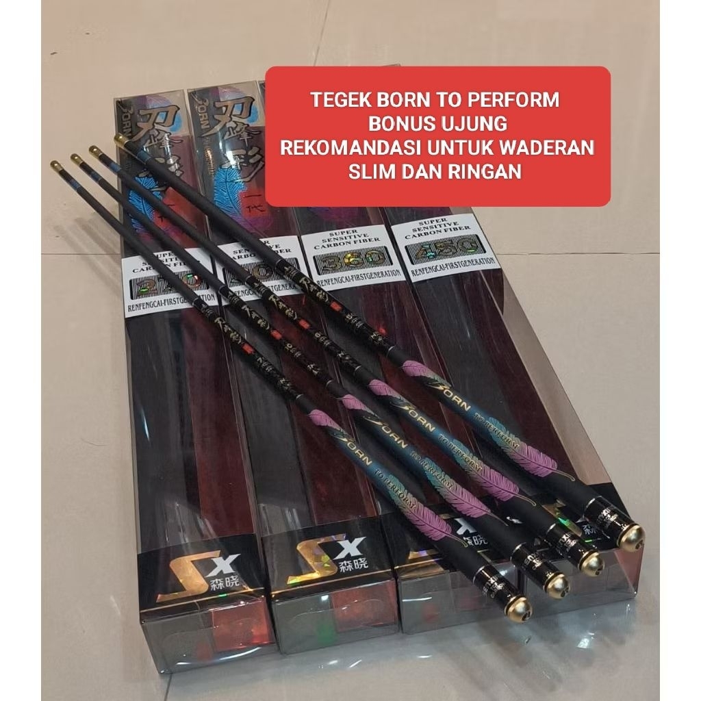 Tegek Born to perform 270 300 360 450 bonus ruas no 1