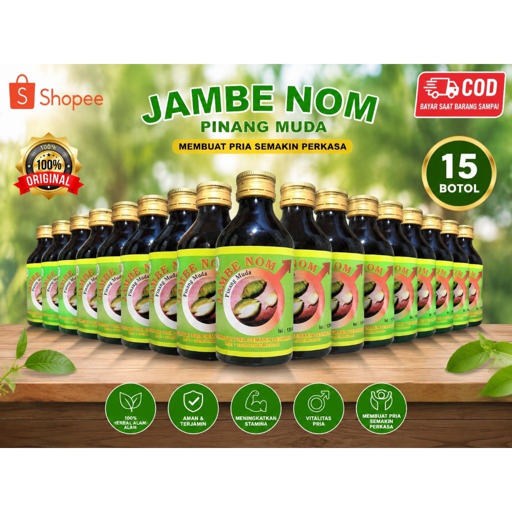 jamu tradisional jambe nom 1 slop (15botol)