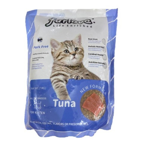 Furlove Kitten Tuna Makanan Kucing Dry Cat Food, FURLOVE KITTEN TUNA