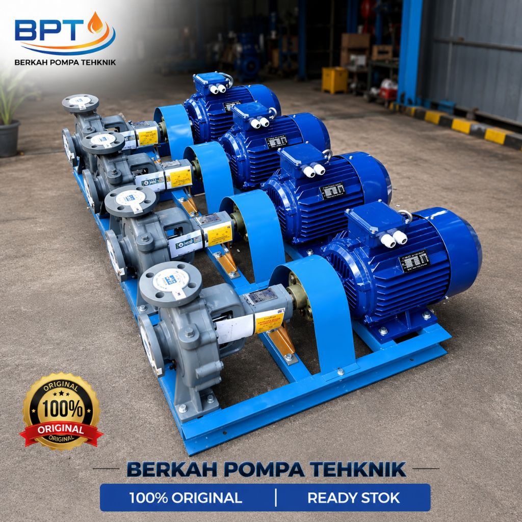 POMPA EBARA 50x40FSHA 0.5KW 0.75HP 4POLE 3PHASE CENTRIFUGAL PUMP