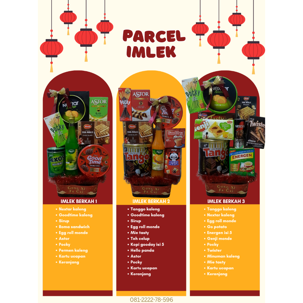 PARCEL IMLEK / HAMPERS IMLEK / PARCEL SNACK