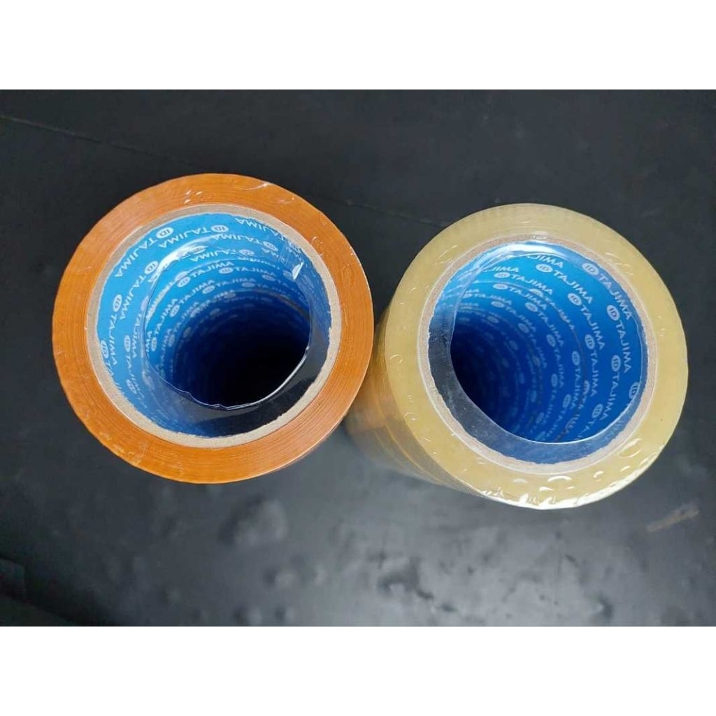 Lakban Bening - Lakban Coklat lem kuat 45mm x 90