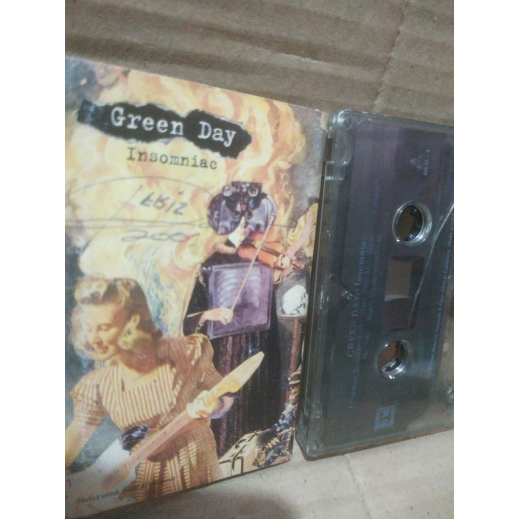 Kaset pita Green Day: Insomniac
