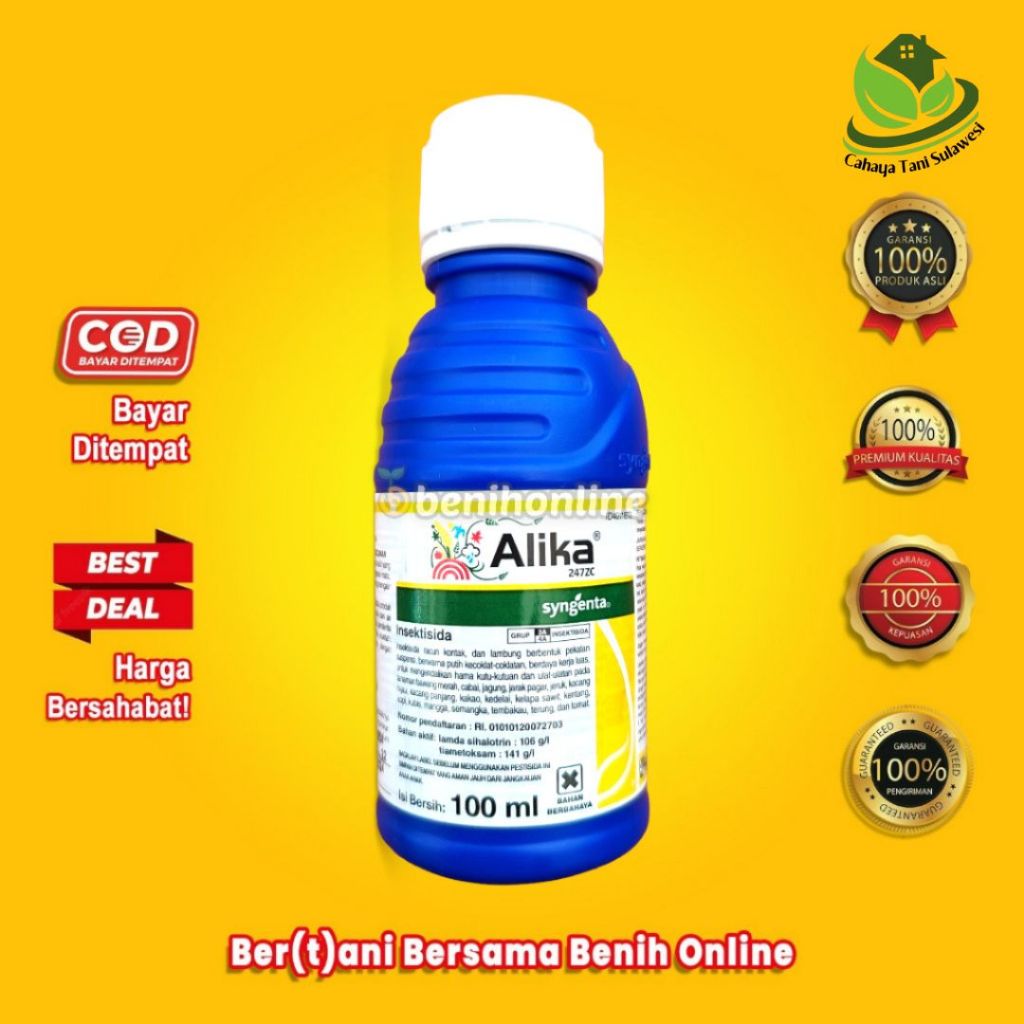 Pestisida Insektisida Alika 247ZC – 100 ml, pembasmi hama