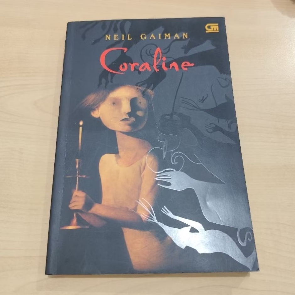 Novel Preloved Coraline - Neil Gaiman ORIGINAL