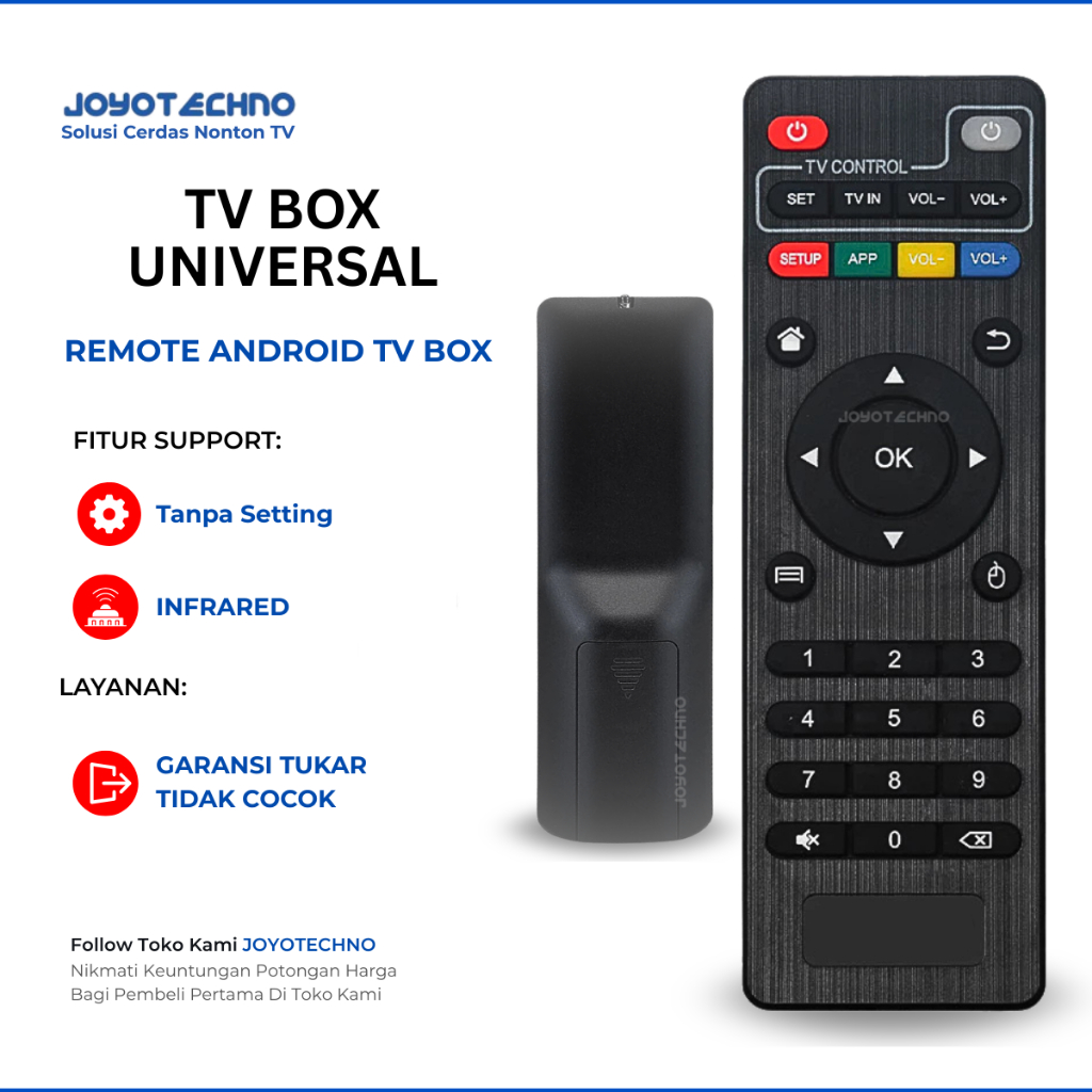 Remote STB Android MXQ pro 4k 5g/ MX10 / H96 / T95 / X96 / S96 / Mini Q3 / MAX