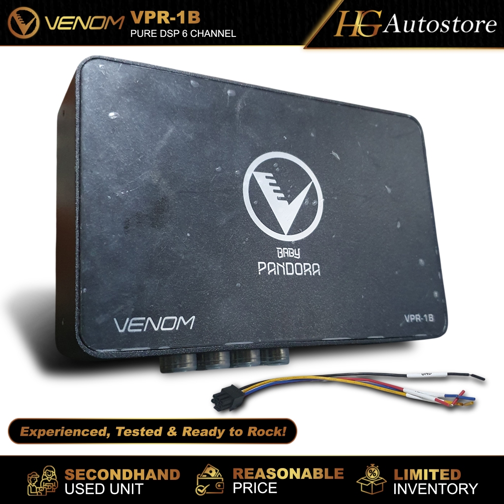VENOM VPR-1B 6 Channel DSP Processor