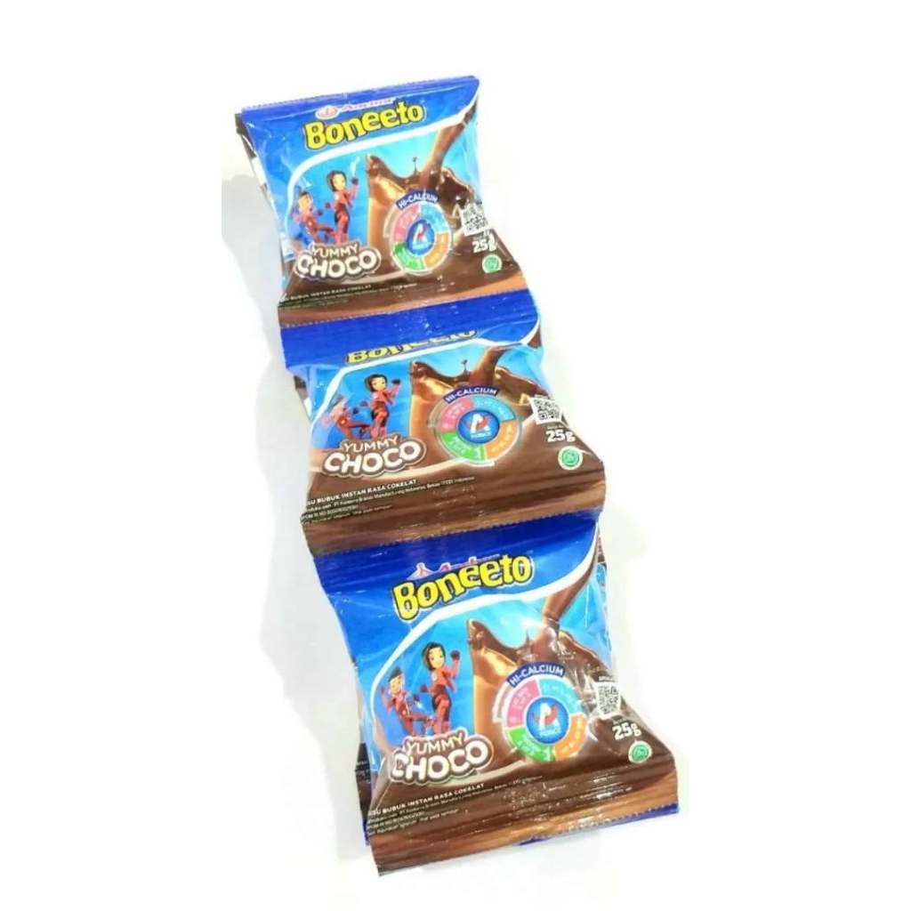 BONETO SUSU BUBUK COKLAT & VANILA 1RENCENG 10 SACHET