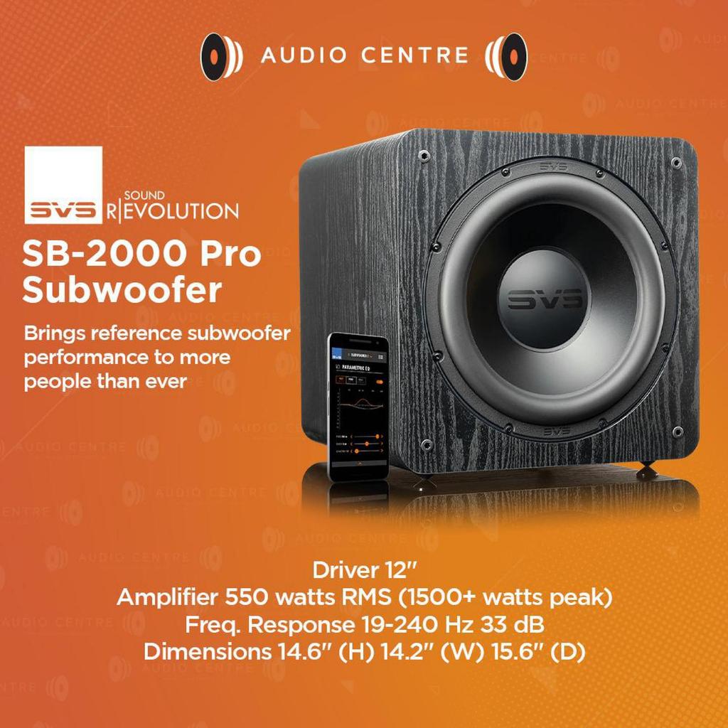 SVS SB2000 Pro Subwoofer / svs sb2000 subwoofer speaker