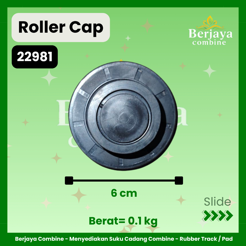 Roller Cap / 22981 / Combine Harvester Maxxi Tipe BIMO102