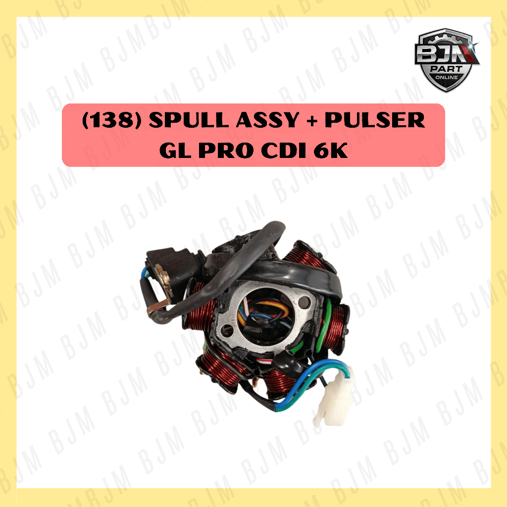 SPULL ASSY PULSER GL PRO CDI 6K GL PRO BLACK ENGINE GL PRO SERIES SPUL MAGNET COMP STATOR ASSY PREMI