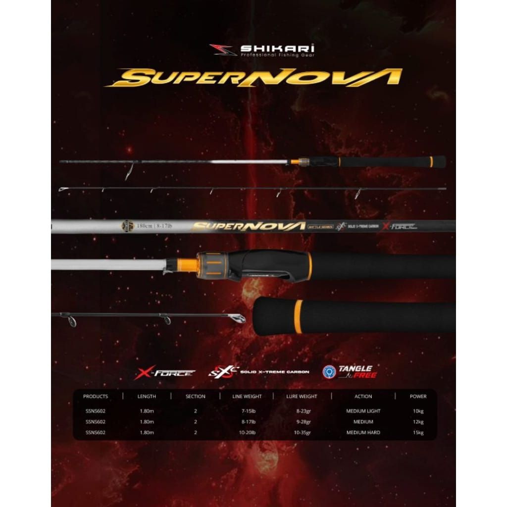 JORAN PANCING SHIKARI SUPERNOVA 180 10-20LB