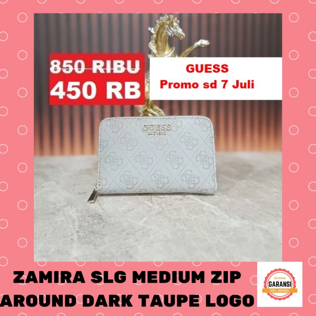 Dompet Guess seri ZAMIRA SLG  wallett sale 100% ORIGINAL