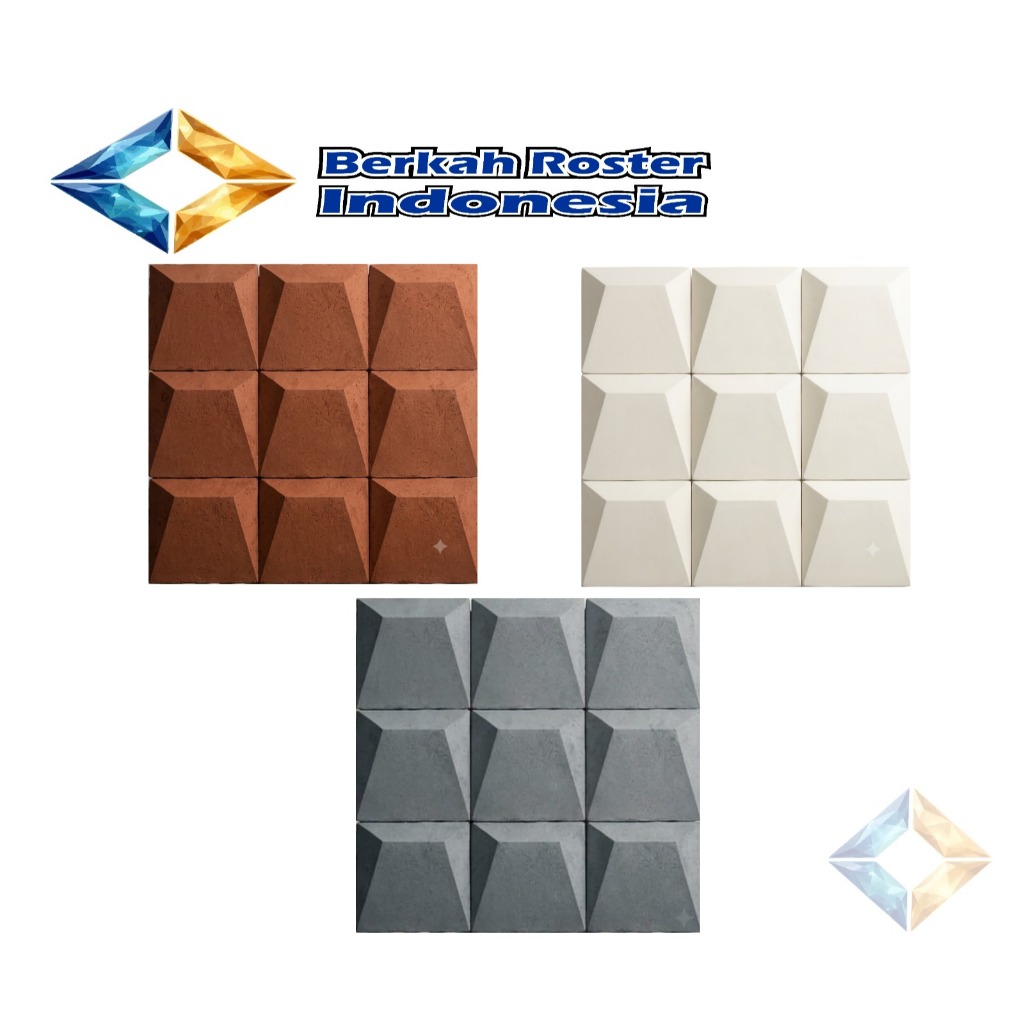 Roster Tempel/Roster Beton Minimalis/Ornamen tempel