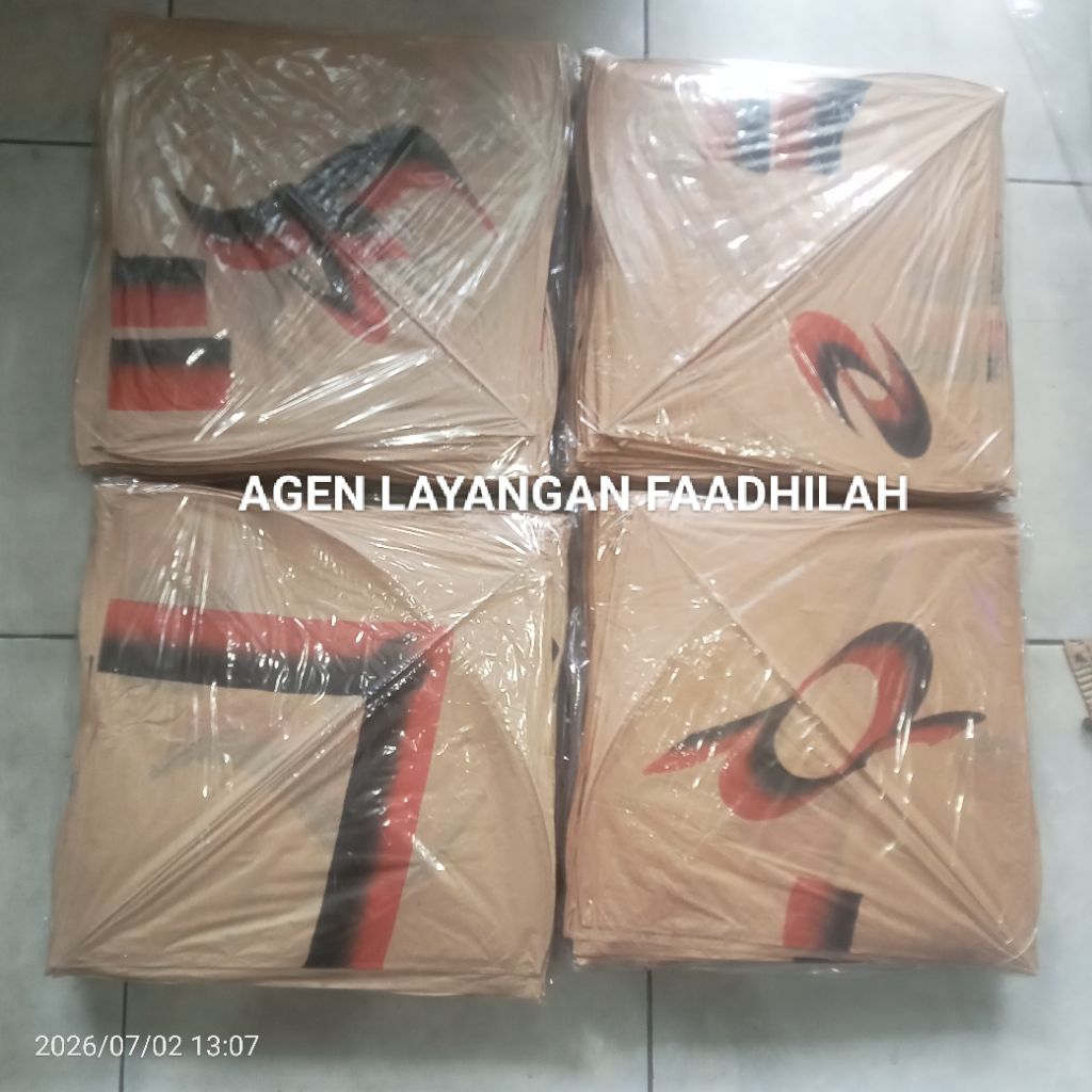 LAYANGAN PULAS 54 CIMANDE Layang Coklat Aduan Bogor