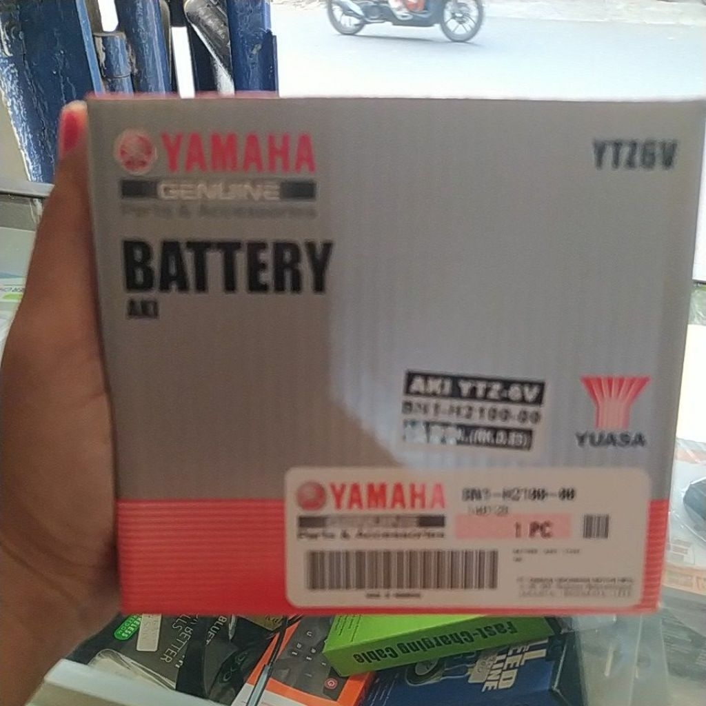 aki motor honda vario second bekas