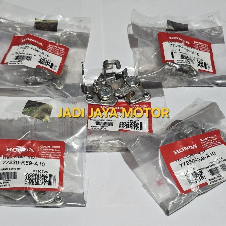 Pengait Lawan Kunci Engsel Dudukan Jok Original Asli Honda Genio Scoopy Vario 150 eSP 77230 K59 A10