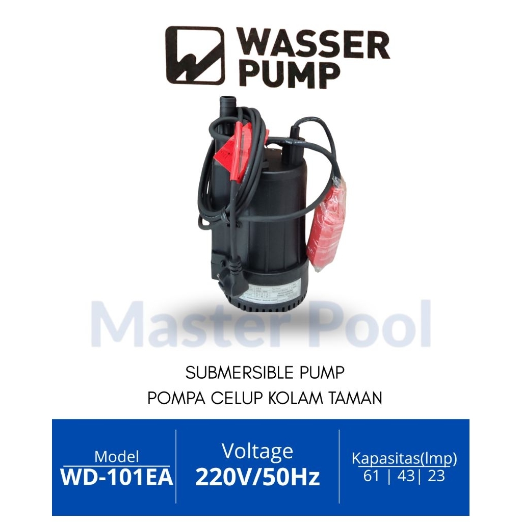 WASSER PUMP SUBMERSIBLE PUMP// POMPA CELUP