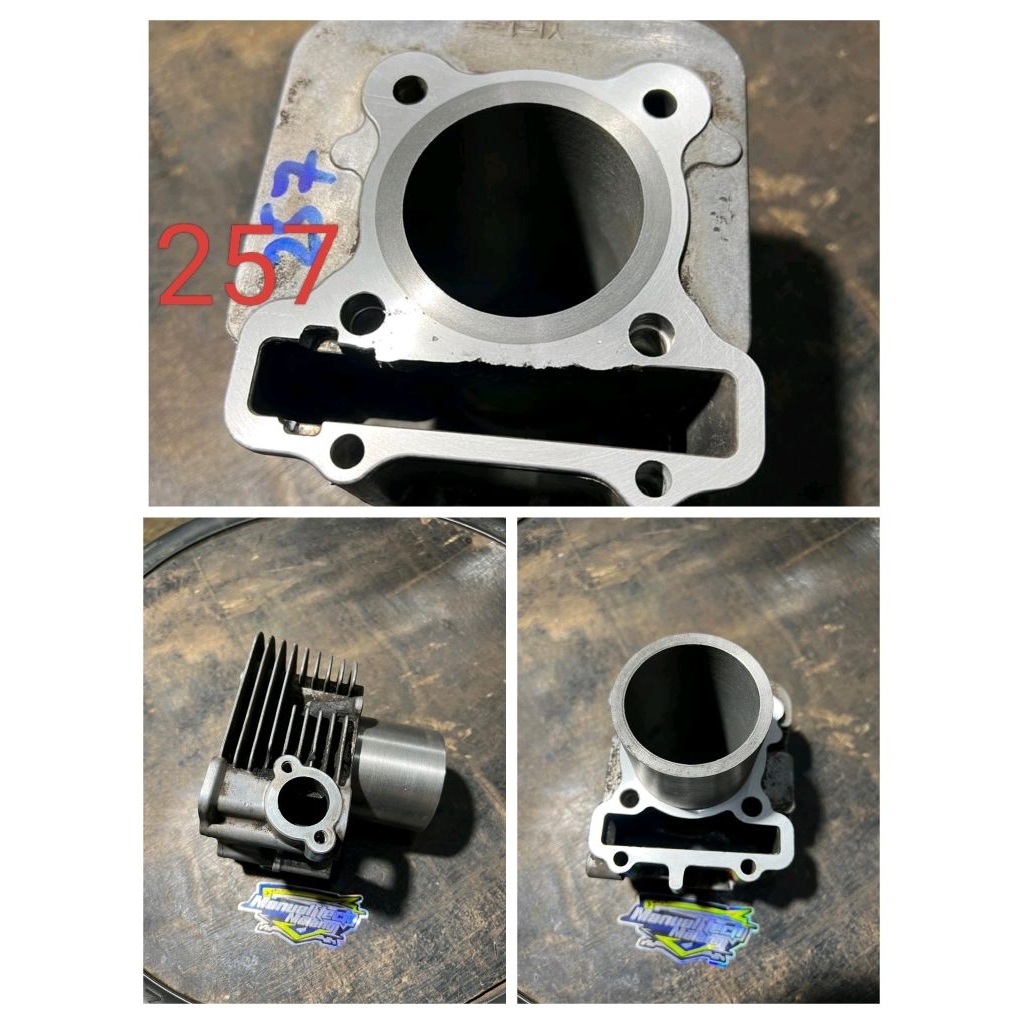 blok mio m3 2PH bore up liner 68 bisa untuk piston 57 58 59 60 61 62 63 64 65