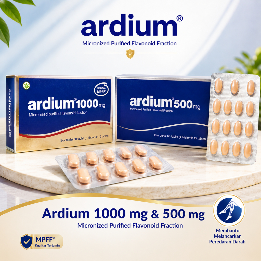 Ardium Obat Wasir - Meringankan Wasir dan Varises