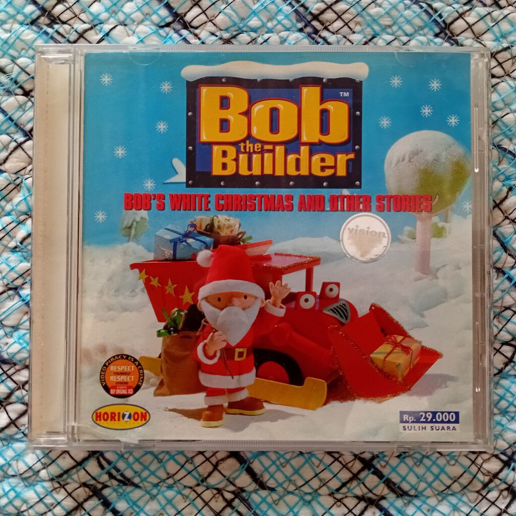 VCD Bob the Builder: Bob's White Christmas and Other Stories (1999) Dubbing Indonesia Original HIT E
