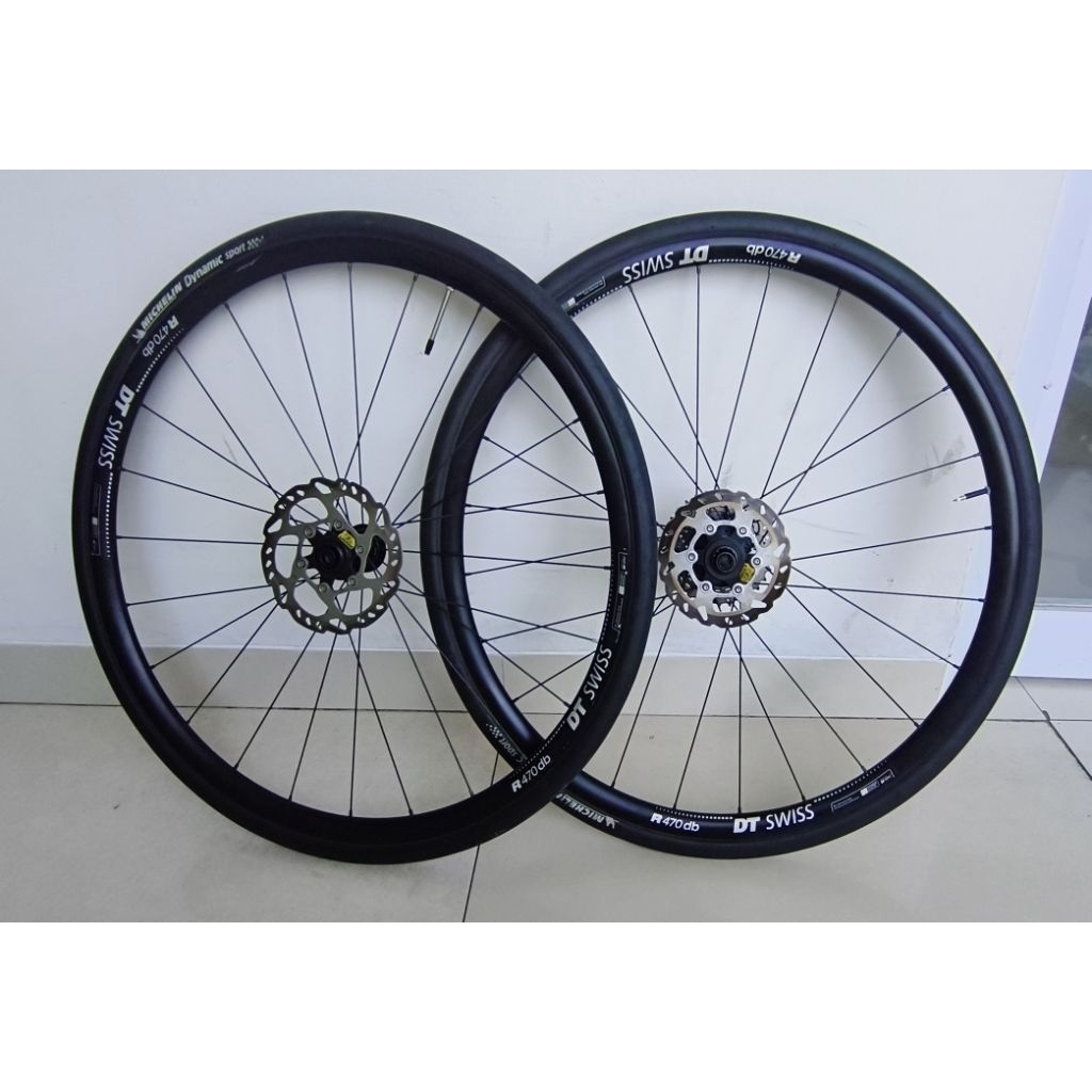 Wheelset DT Swiss R470db 700c