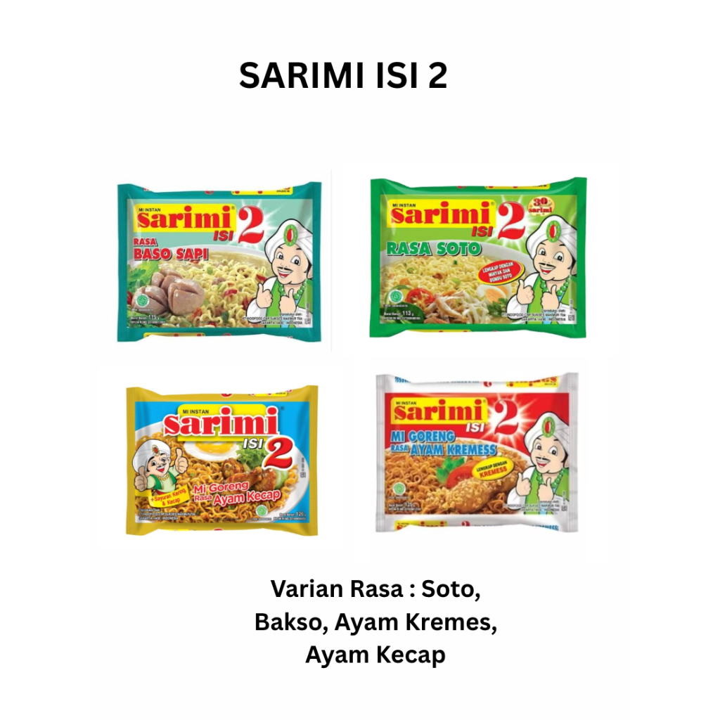 SARIMI ISI 2 SARIMI DUO