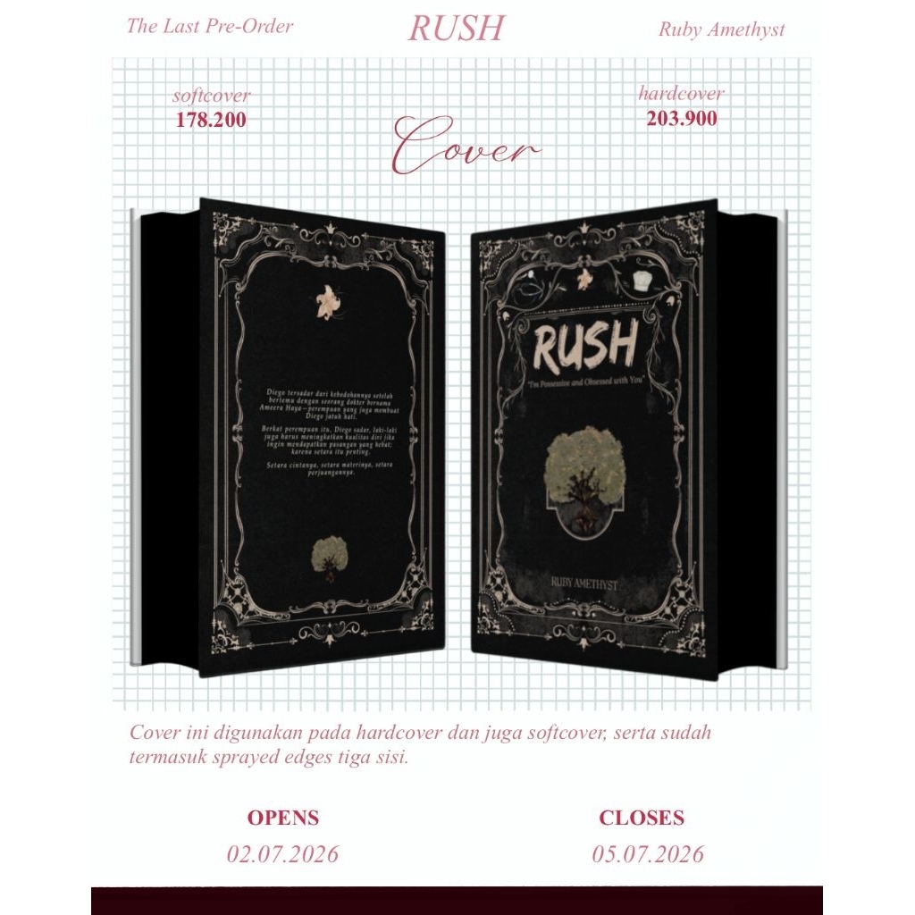 READY Rush by Ruby Amethyst NOVEL