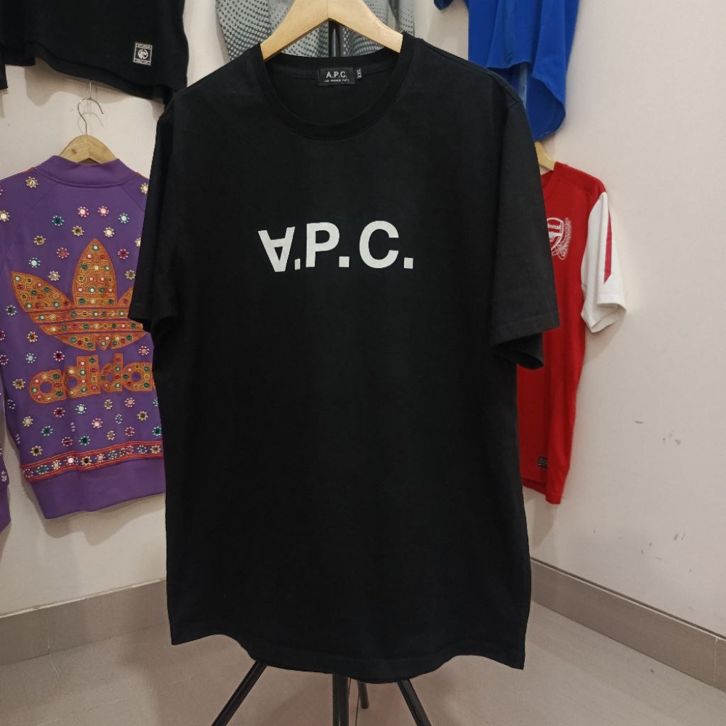 Kaos A.P.C APC Rue Madame Paris Black Size XL