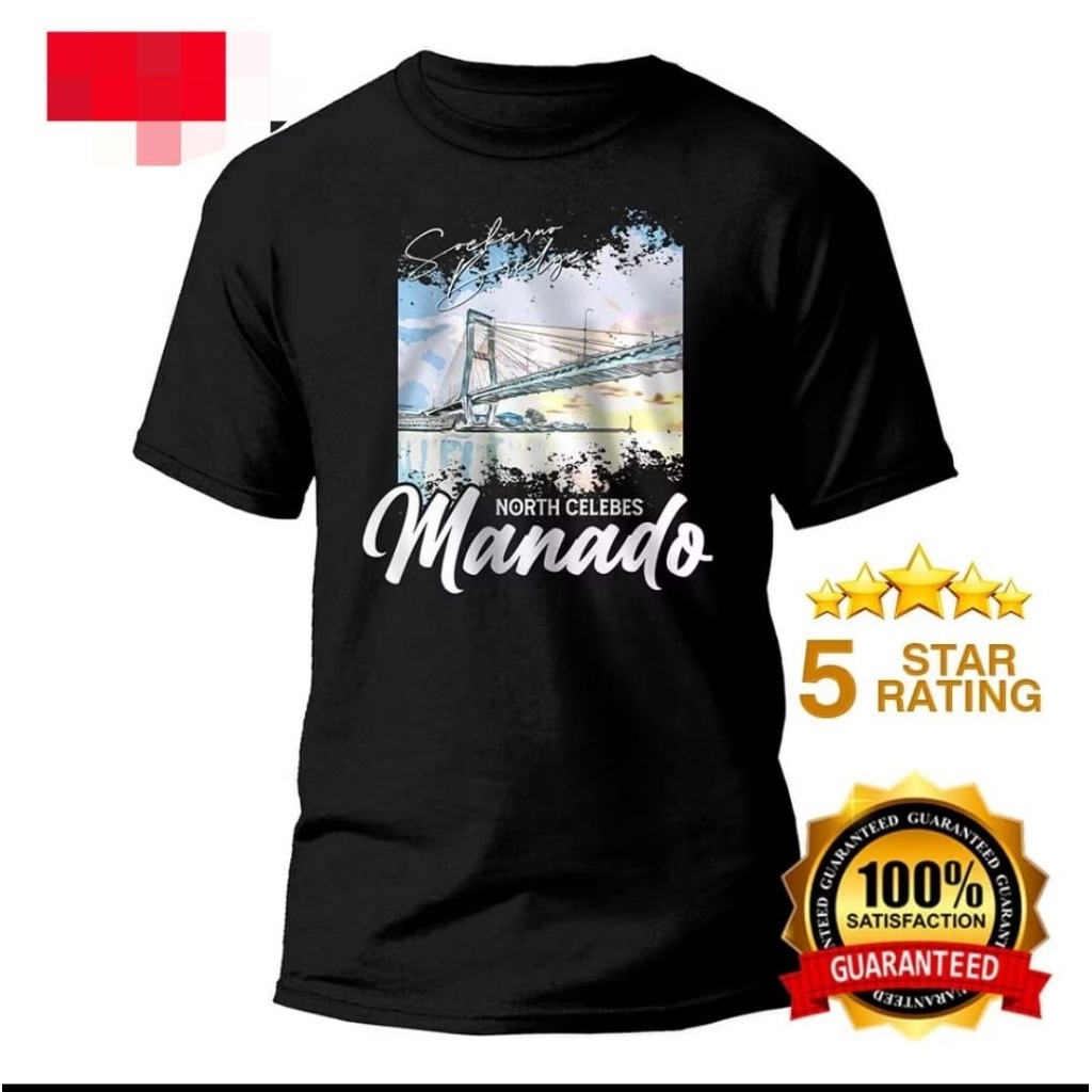 KAOS LENGAN PENDEK,MANADO