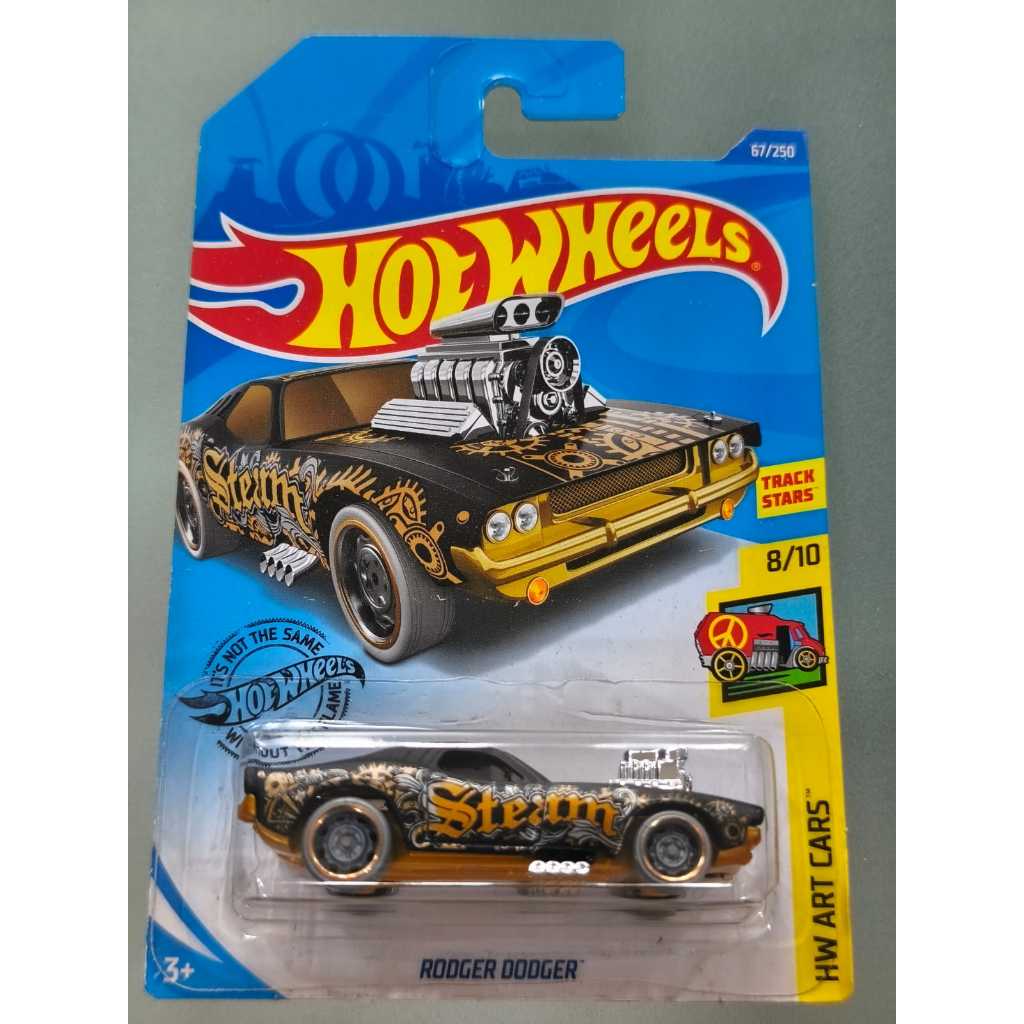 113 - HOT WHEELS RODGER DODGER ( HITAM )