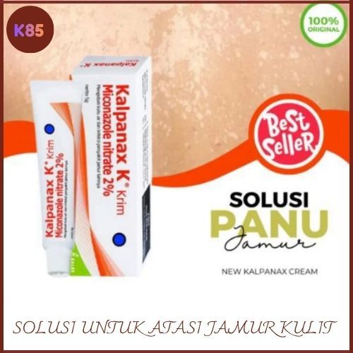 Kalpanak Krim Panu Ampuh Obat Jamur Eksim 5Gr  || Resida Cair Salep Panu Asli 100% Obat Gatal Jamur