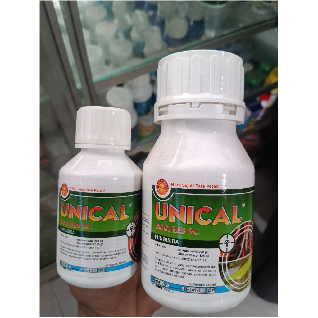 Fungisida Unical 200/125 SC Sistemik Mengatasi Patek/Antranoksa Cabai
