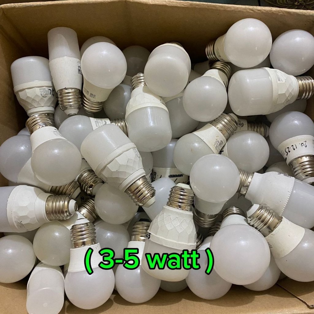 DIY Lampu Led Off (Mati) 3-5 Watt/ABulb TBuld-Kapsul Campur/Retur Pabrik