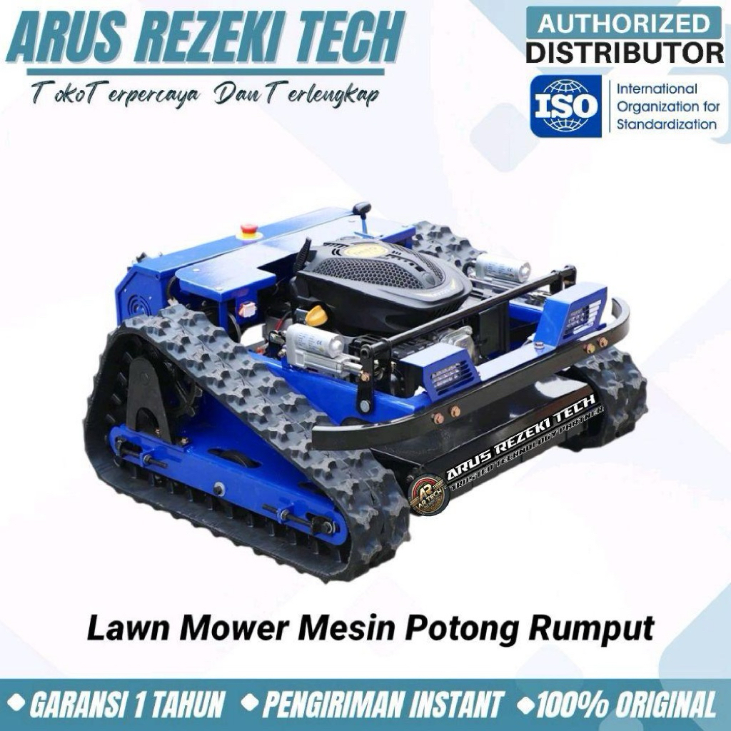 Mesin Potong Rumput Lawn Master Remot Control Golf Taman Mesin Potong Rumput RC Petani Multiguna