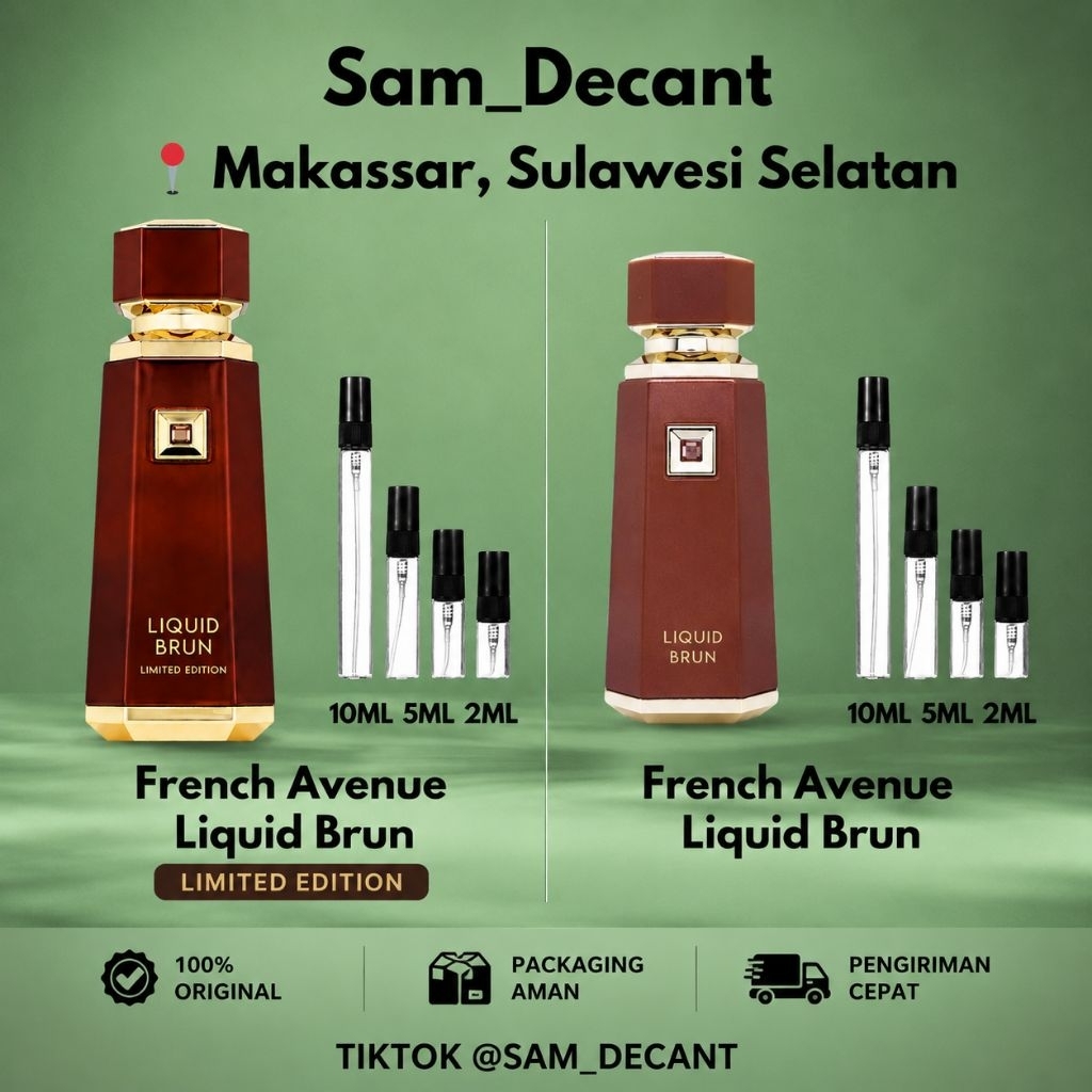Decant French Avenue Liquid Brun & Liquid Brun Limited Edition