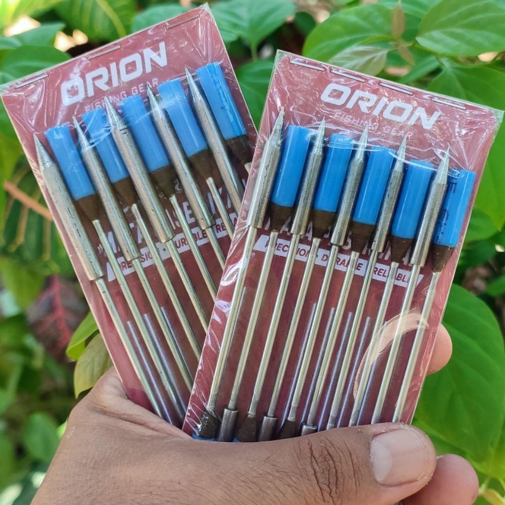 Mata Paser Perlengkapan Pancing 6mm 8-14cm (isi 10 Biji)