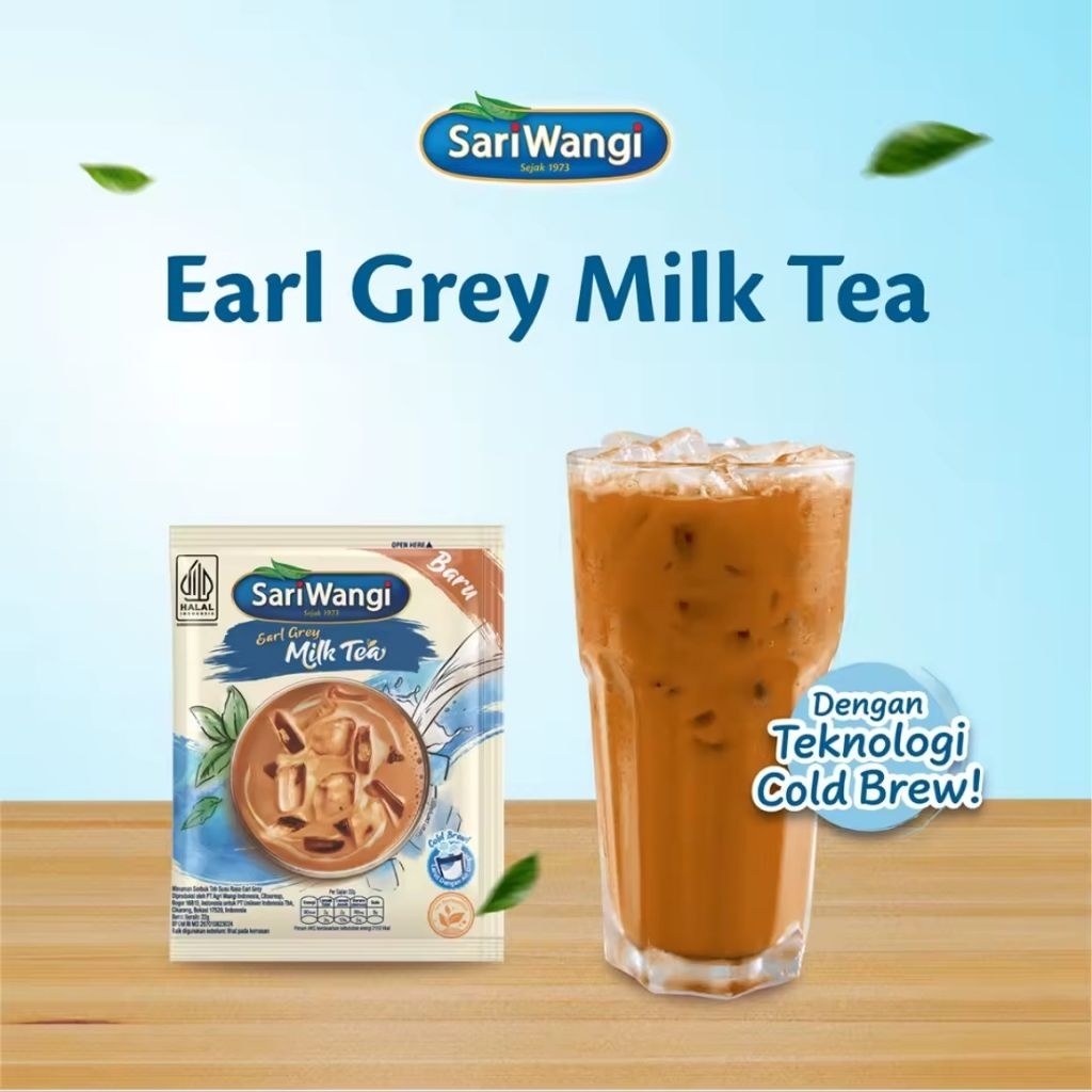 Sariwangi Earl Grey Milk Tea 22g