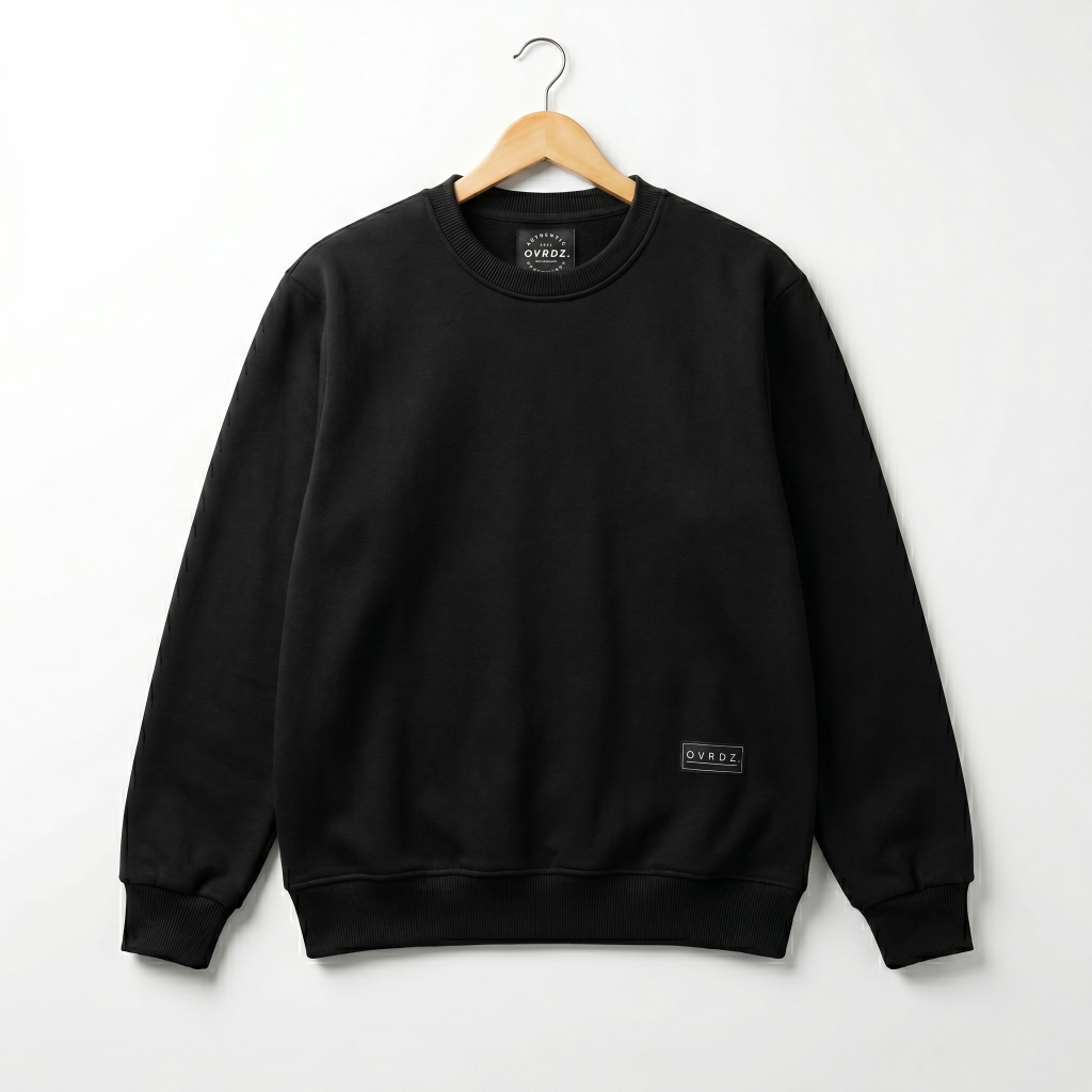 OVRDZ - Sweater Crewneck Sweatshirt Polos Cowok Cewek Pria Wanita
