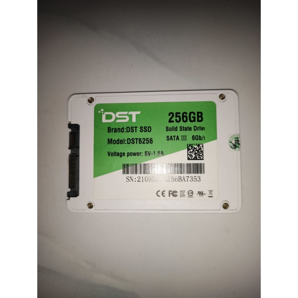 SSD DST 256GB, normal, sentinel 92
