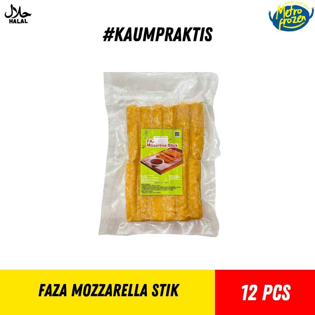 FAZA Stik Mozza 12pcs //stik isi keju mozzarella //stick mozza instan Banjarmasin