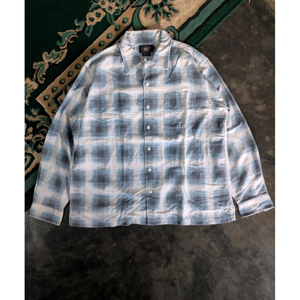Polo double RRL flannel shirt