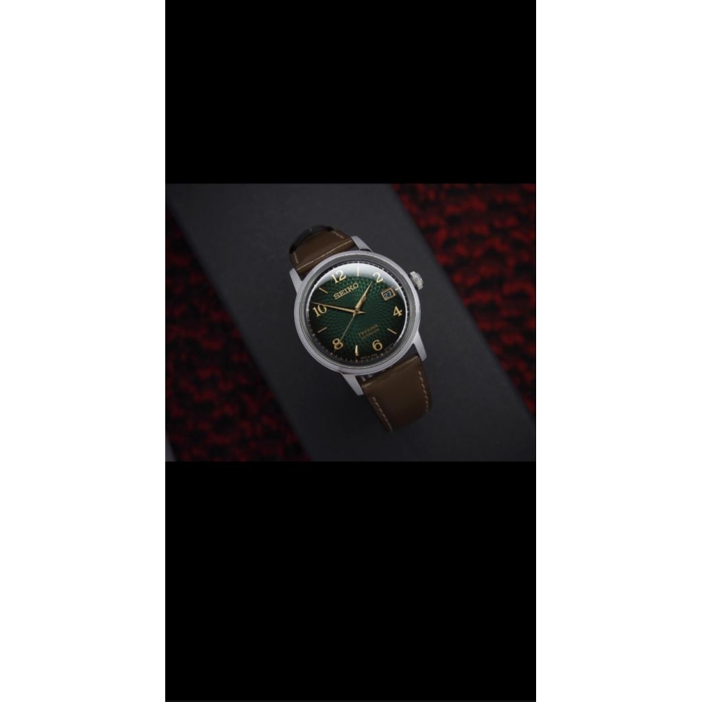 Seiko presage SRPE45J1 cocktail mojito green