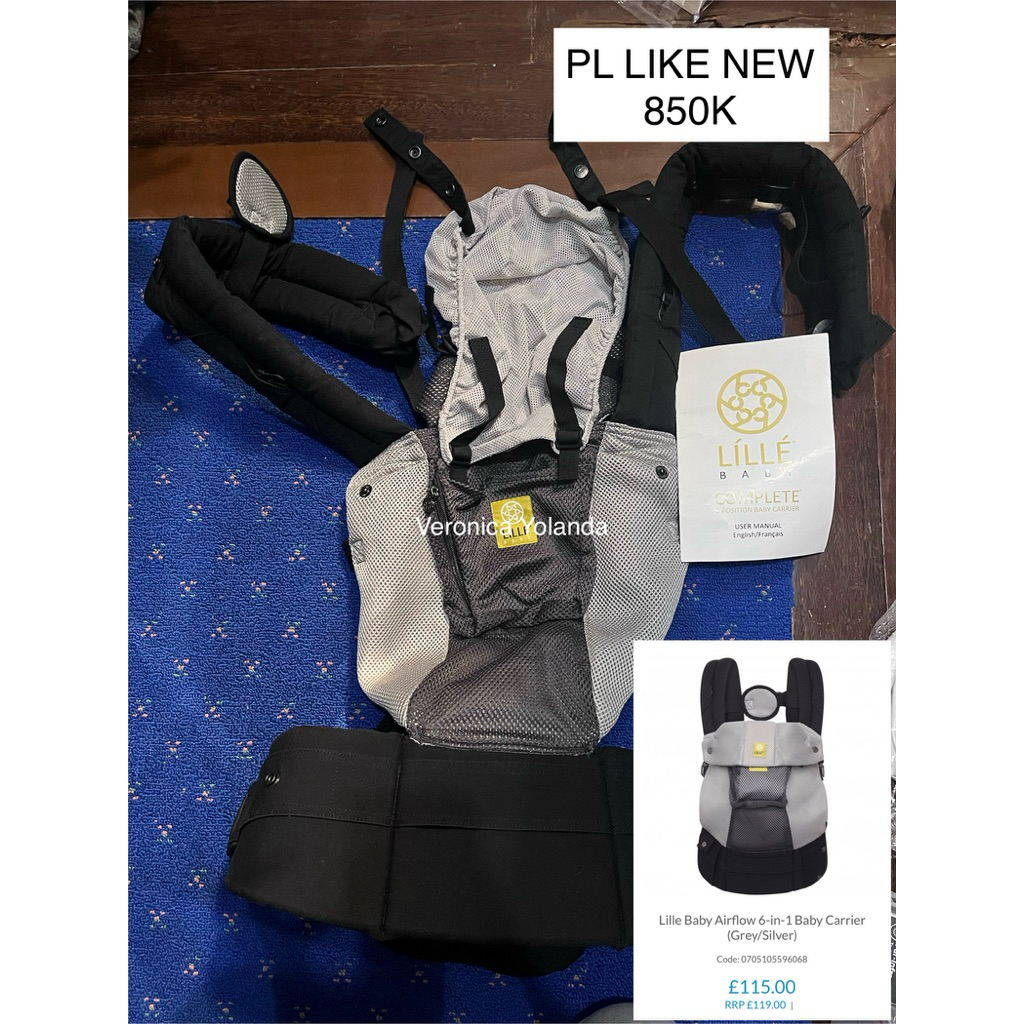 PL!! LILLE BABY AIRFLOW GENDONGAN 6in1 BABY CARRIER