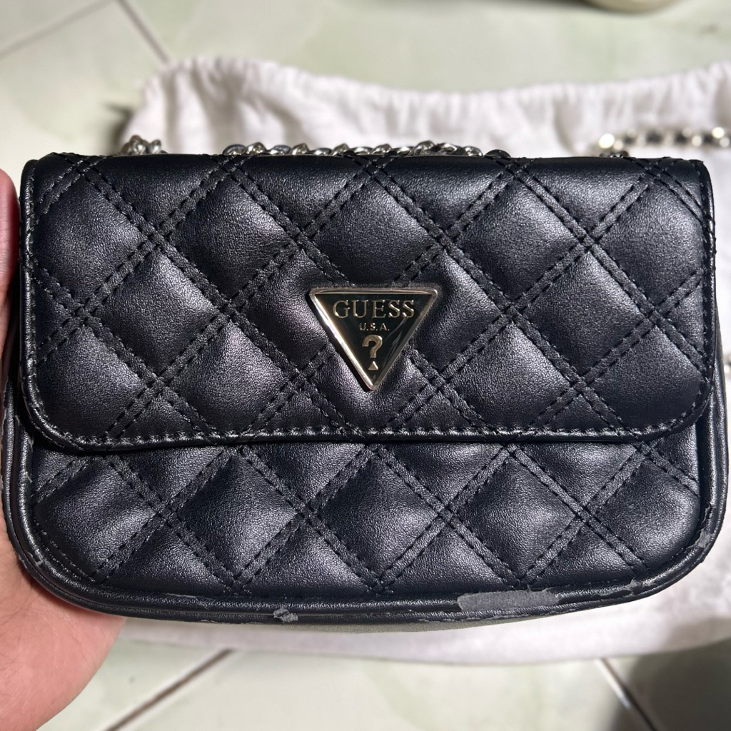 [PRELOVED] GUESS cessily micro mini bag original tas slempang sling