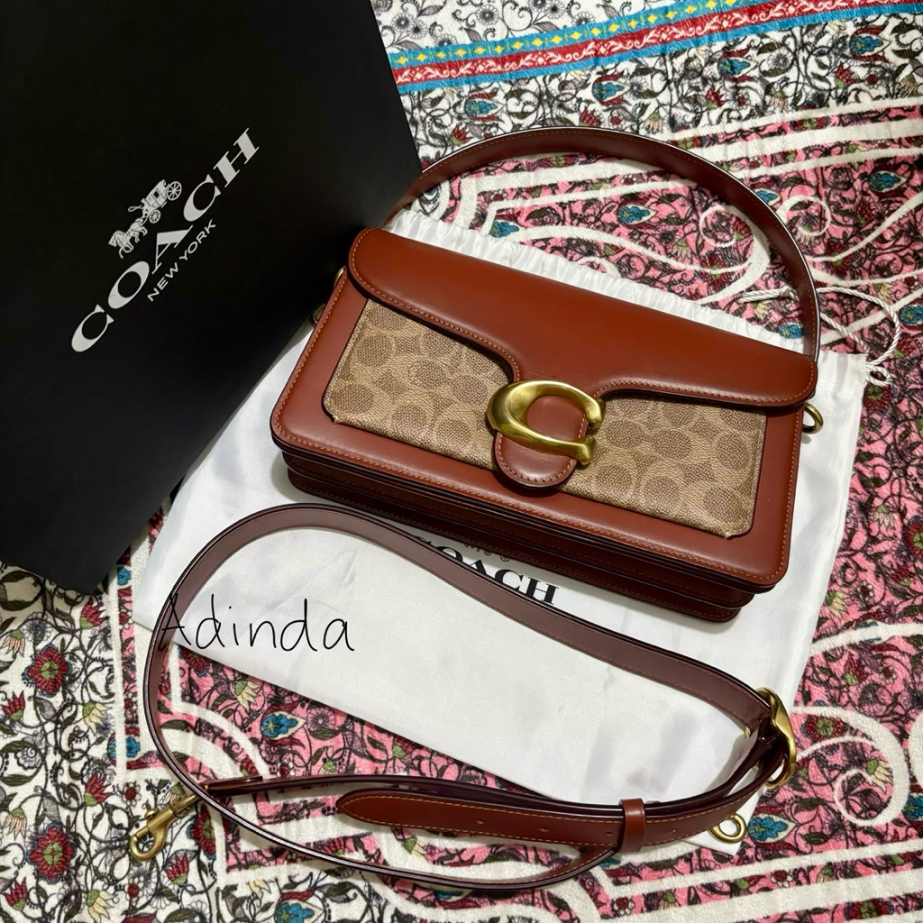 ORIGINAL COACH TABBY 26 TAN RUST