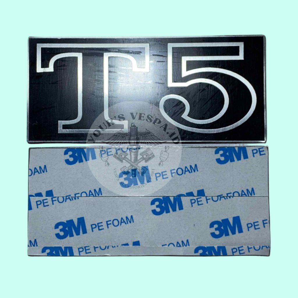 EMBLEM TEPONG SAMPING T5 VESPA EXCEL T5