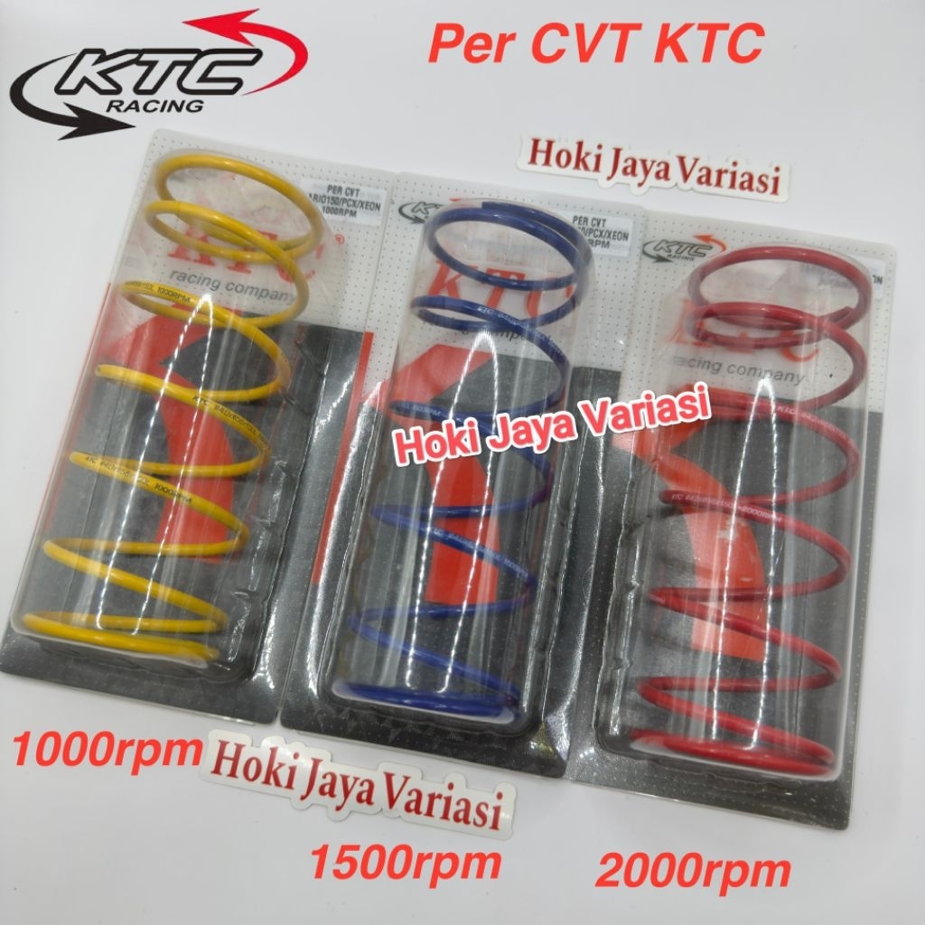 Per CVT KTC Racing Original 1000 Rpm 1500 Rpm 2000 Rpm Beat / Vario 110 / Vario 125 / Vario 150 / Mi