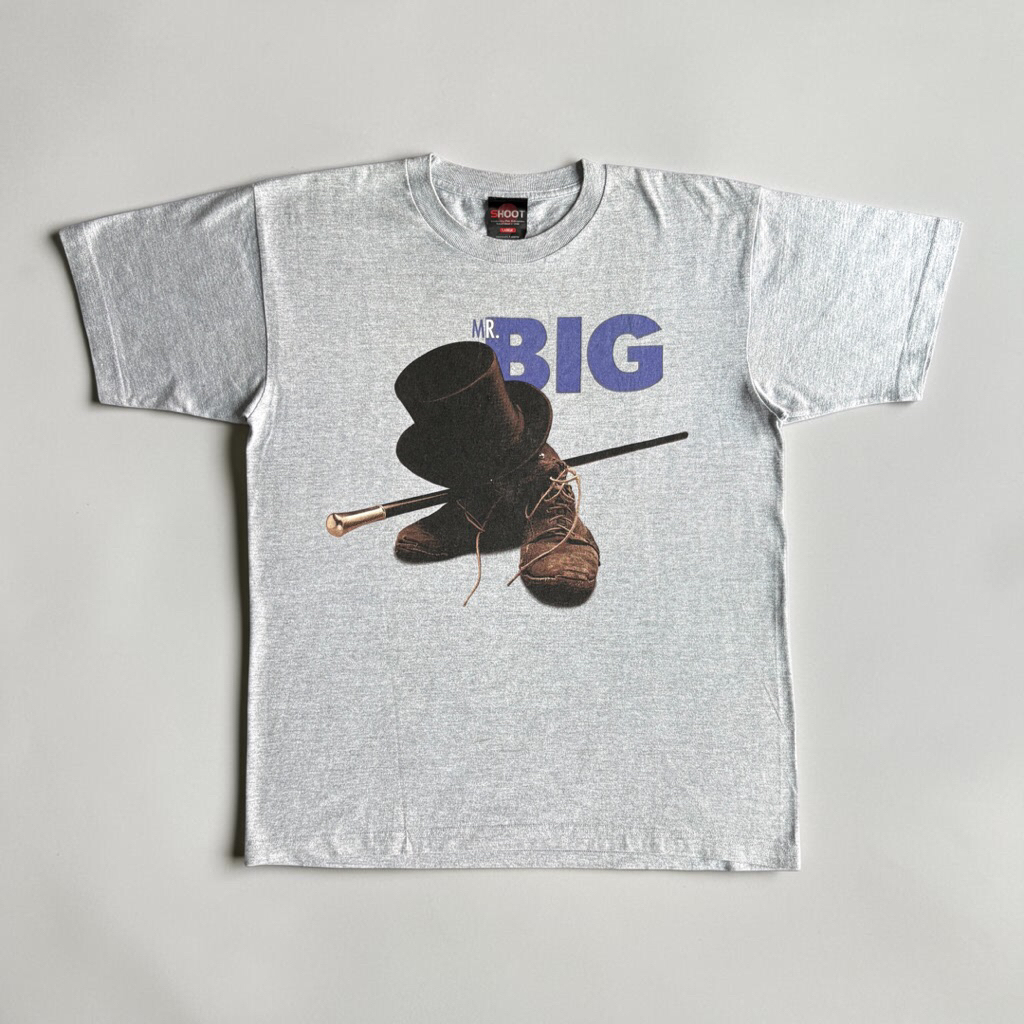 Kaos Band Y2K Mr.Big tag Shoot