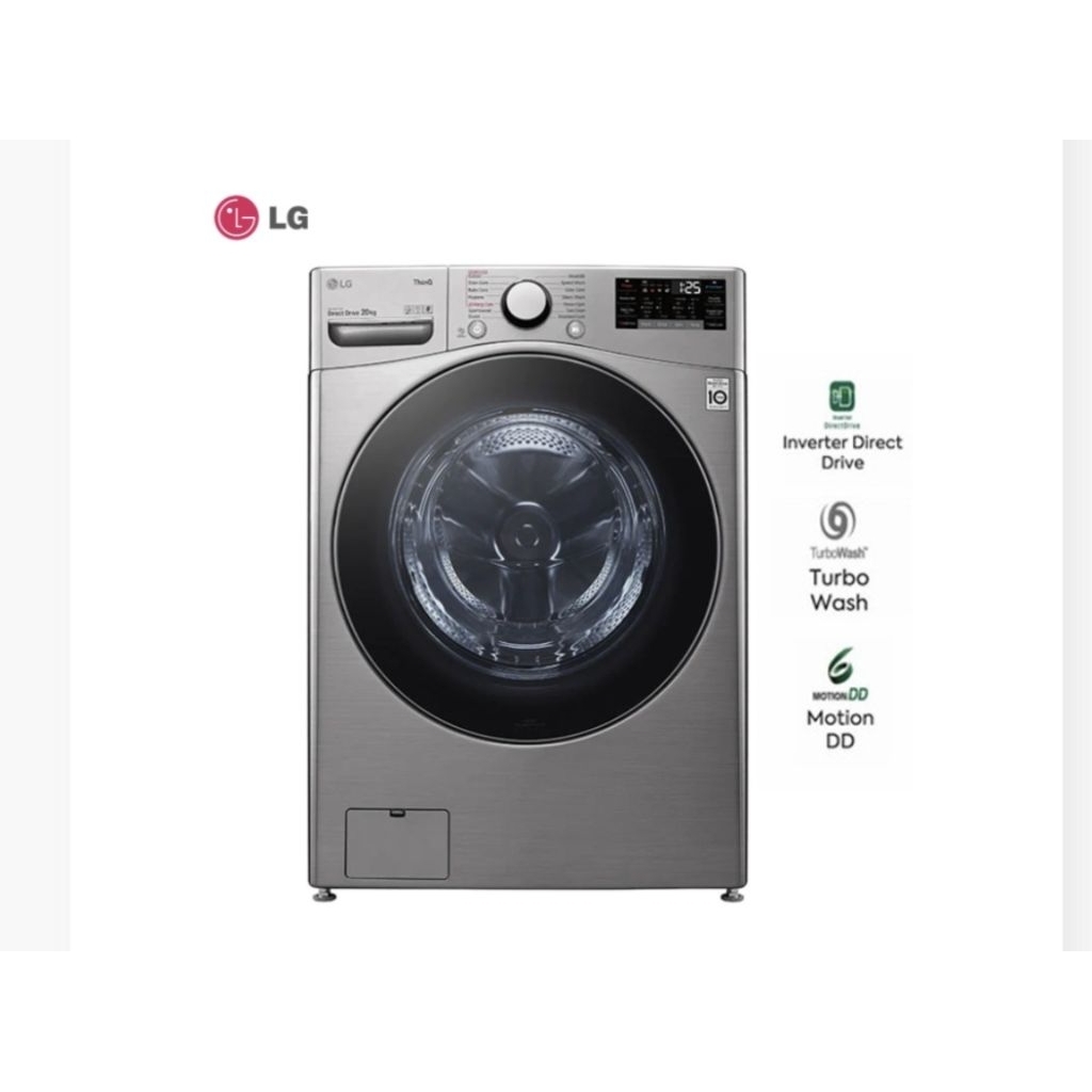 LG 20 LG Mesin Cuci Front Loading 20 kg - F2720SVRV